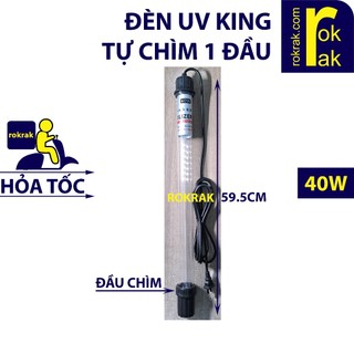 Đèn UV hồ cá 40W King (CÓ LOẠI TỰ CHÌM) dùng cho hồ cá lớn ngoài trời
