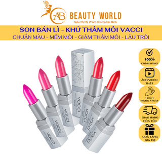 SON LÌ VACCI CAO CẤP LÂU PHAI - VACCI LIPSTICK MATTE - CHUẨN MÀU - SON BÁN LÌ - CẤP ẨM - LÌ MỜ