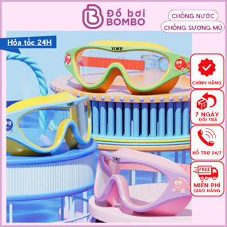 Kính bơi cho bé cao cấp chống nước, chống UV, mắt nhìn rộng hình cá Nemo, dây đeo có khóa gài SC12