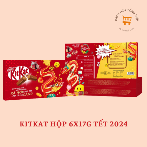 KITKAT TẾT 2024 BAO BÌ ĐẸP, TRÚNG THƯỞNG LỚN