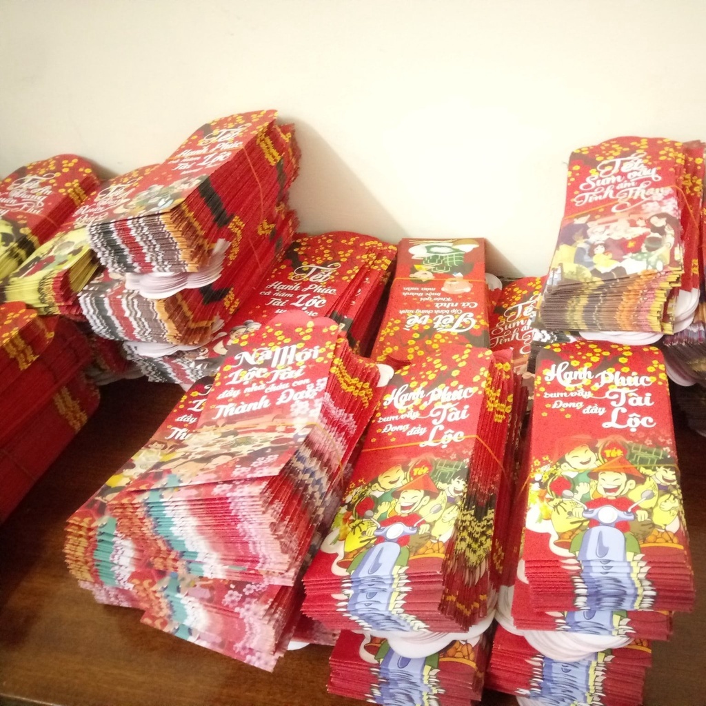 Set 10 Phong Bao Lì Xì Tết 2024