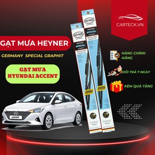 Gạt Mưa Xe HYUNDAI ACCENT 2018-2023 Gạt Mưa Heyner Special Chính Hãng Combo size 40cm / 60cm Sạch - Bền - Êm