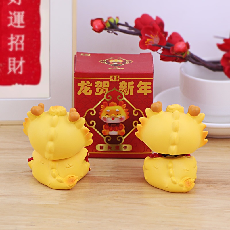 Rồng Trang Trí Tết 2024 Để Bàn Trang Trí Văn Phòng Lắc Đầu Đề Ô Tô Giải Trí Quà Tặng Ý Nghĩ May Mắn
