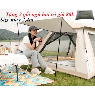 Lều tự bung 6-7 người 4 cửa to thoáng, mẫu nâng cấp năm nay