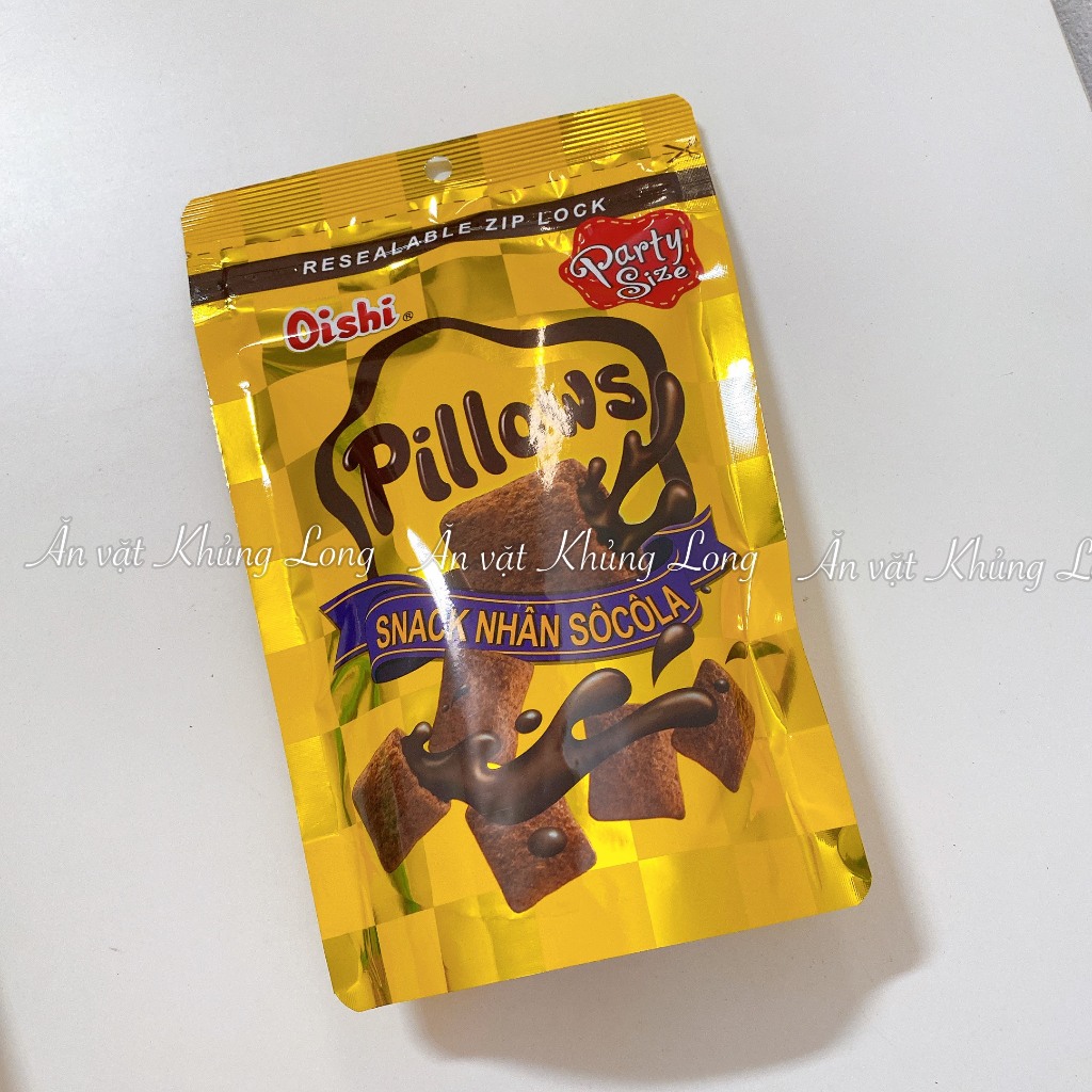 Đậu Phộng Pinattsu Oishi vị socola/vị Mực Cay gói