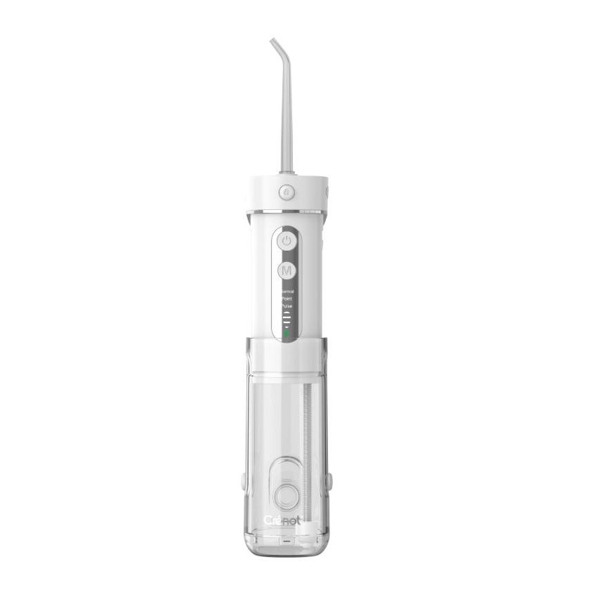 Tăm nước cầm tay UNIQ x CRENOT Smile F1 mini động cơ Nhật Bản cao cấp máy vệ sinh răng miệng xịt rửa làm sạch kẽ niềng