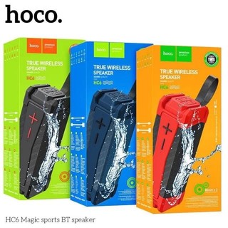 Loa bluetooth hoco hc6 chống nước bass hay pin 6h