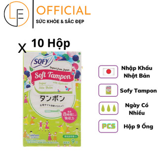 Băng vệ sinh sofy tampon gói 9 ống