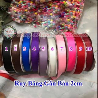 Ruy băng gân bản 2cm 5k/mét