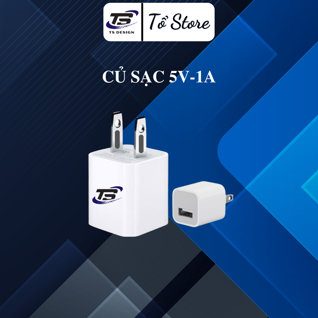 Củ Sạc 5W Chuyên Dụng Cho Điện Thoại - Tai Nghe