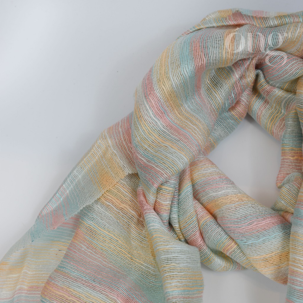 Khăn quàng cổ chất liệu Cotton cao cấp - nhuộm an toàn - dệt truyền thống Việt Nam