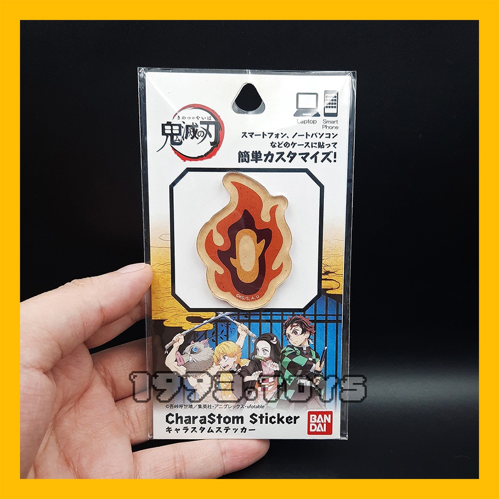 Sticker nhựa Acrylic Kimetsu no Yaiba - Bandai Chara Stom Seal - Sticker  - Rengoku Kyojuro