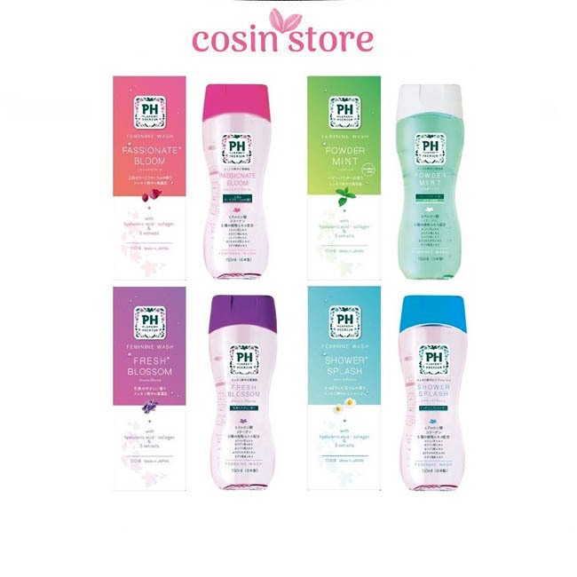 Dung Dịch Vệ Sinh Phụ Nữ PH Care 150ml Nhật Bản PH Japan Premium Feminine Wash shop Cosin Store có nhiều màu
