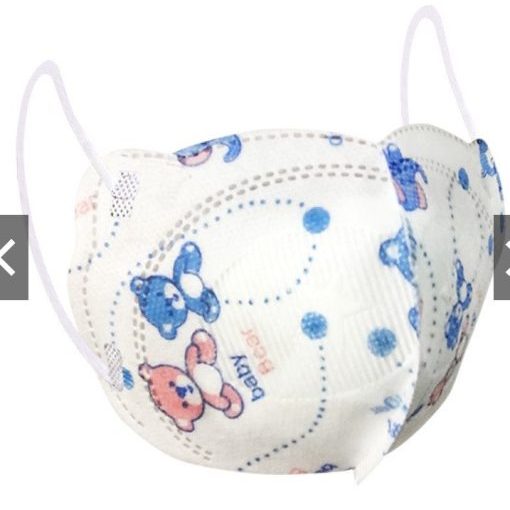 Khẩu trang Gấu du du Khẩu trang y tế 3 lớp Famapro Kids cho bé 2-4 tuổi