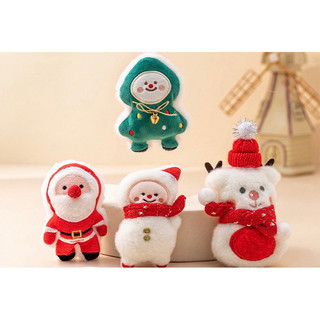 Thú bông Noel nhí- Trang trí cây noel