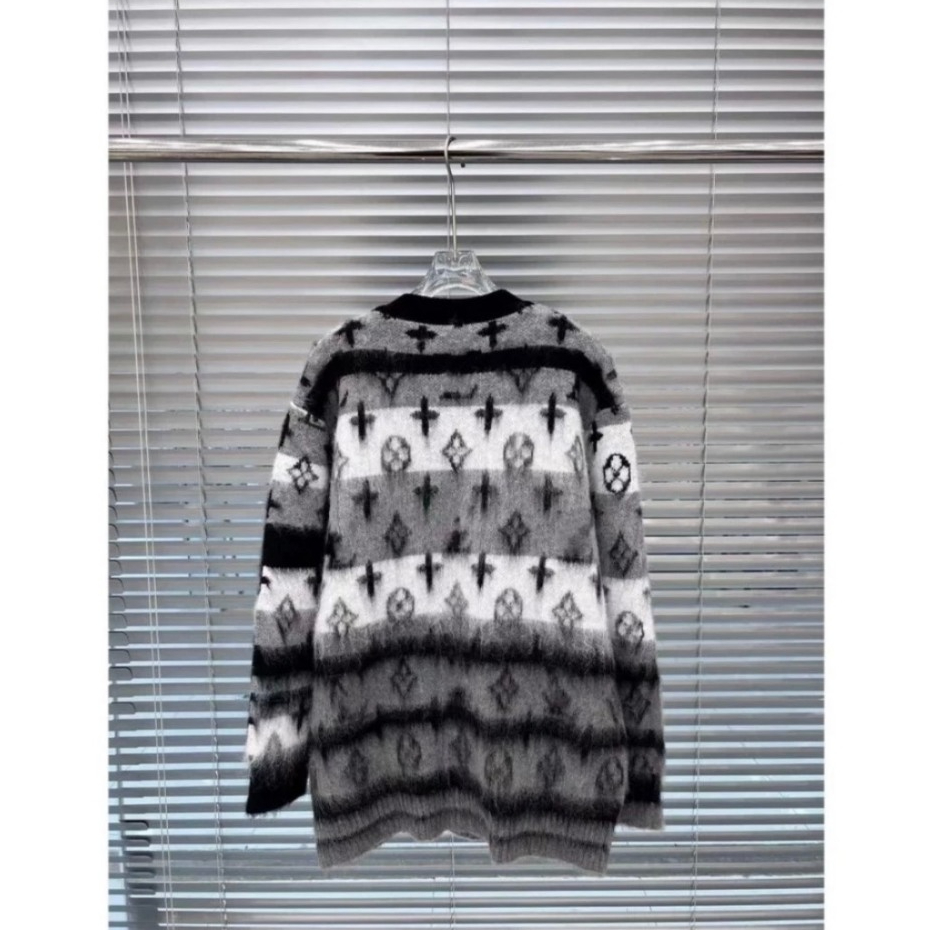 Áo Len LV Full Chất Len Lông Xù Phong Cách Hàn Quốc Hottrend 2023 - Áo Sweater Len LV Full Phong Cách Boy Phố Hottrend