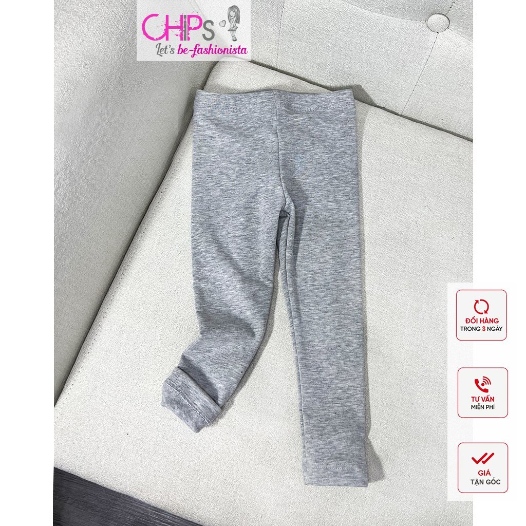 Quần Legging Dài Thu Đông Lót Lông Cho Bé Gái Shop CHIPs