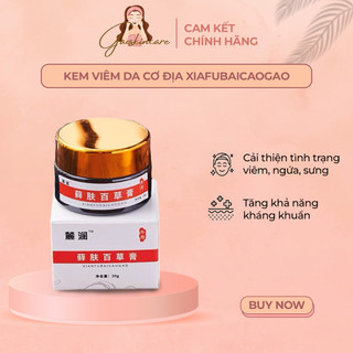 Kem bôi viêm da đông y xiafubaicaogao - kem bôi hỗ trợ cải thiện các vấn đề về da liễu