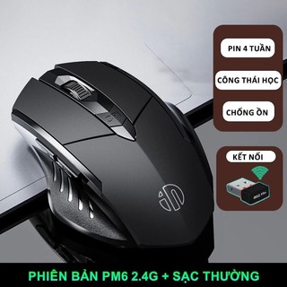 Chuột gaming không dây sạc pin TEKKIN INPHIC PM6 cho game thủ chơi game chuyên nghiệp