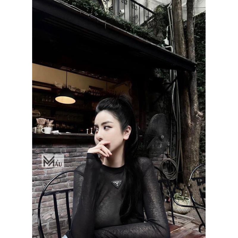 Áo phông giấy gân tag ngực