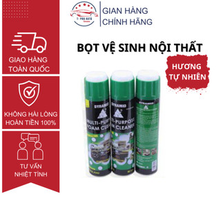  Combo 1 thùng 12 bình xịt bọt vệ sinh nội thất đa năng Dyramid 