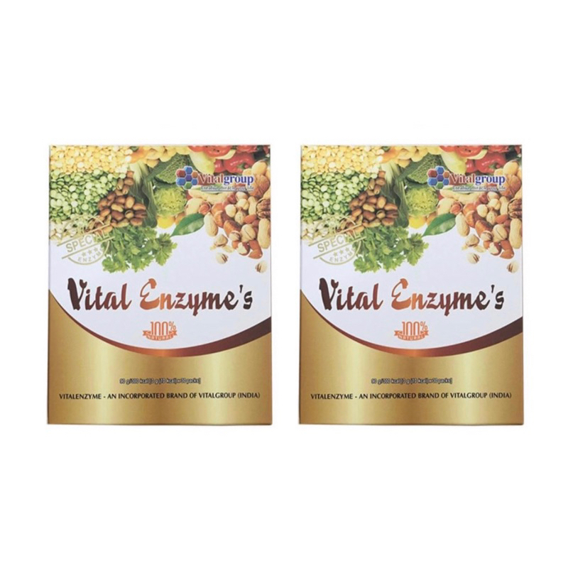 Combo 2 Hộp Enzymes Vital Hàn Quốc 60 Gói (Enzyme Vital - Enzym Vital)