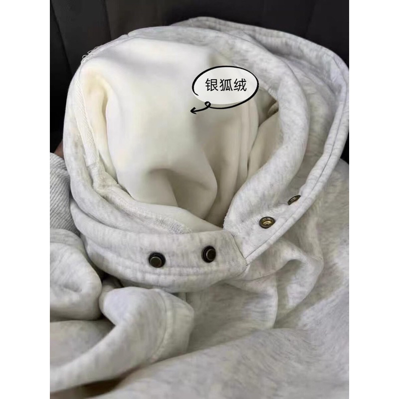 Áo nỉ hoodie 2 màu dày dặn hoạ tiết hottrend phong cách đơn giản hàng QC LOẠI 1