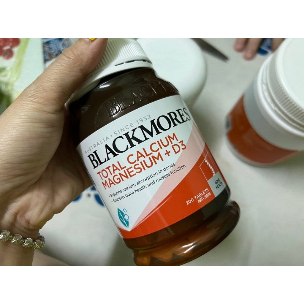Blackmores Total Calcium Magnesium + D3 - 200 Tablets