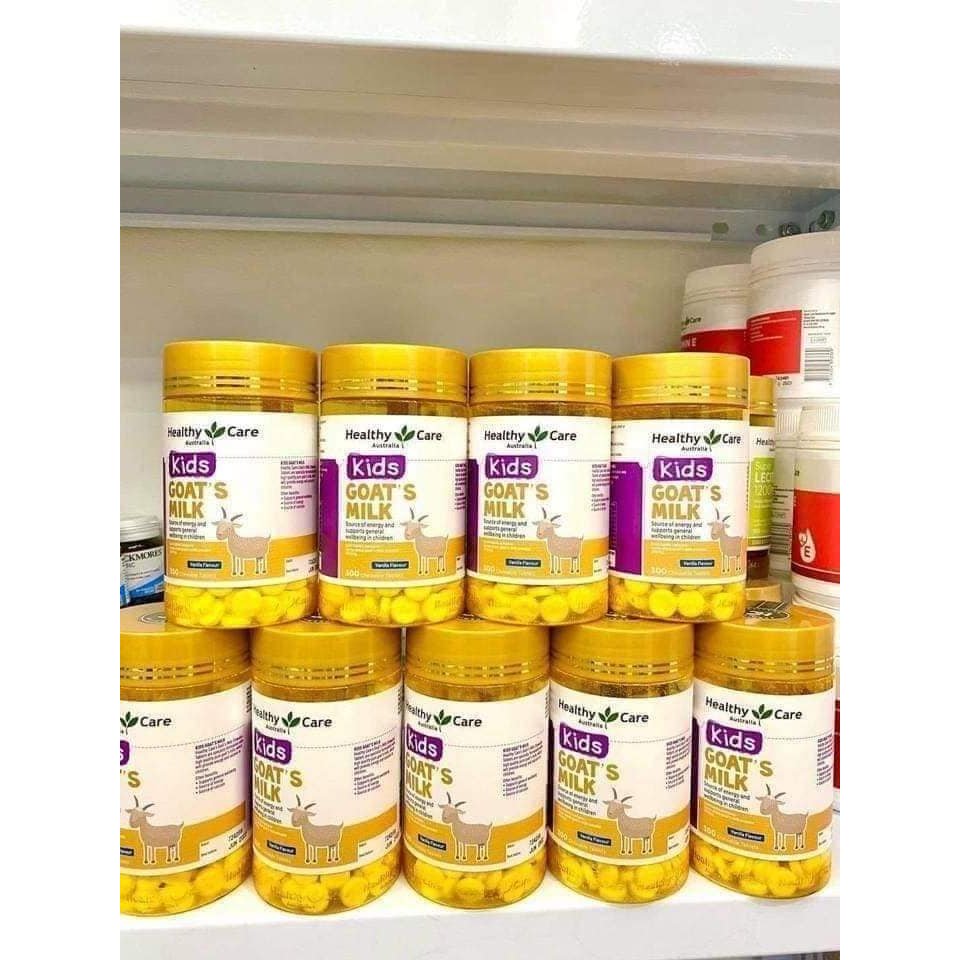 Kẹo Sữa dê cô đặc Goast Milk HEALTHY CARE 200 viên