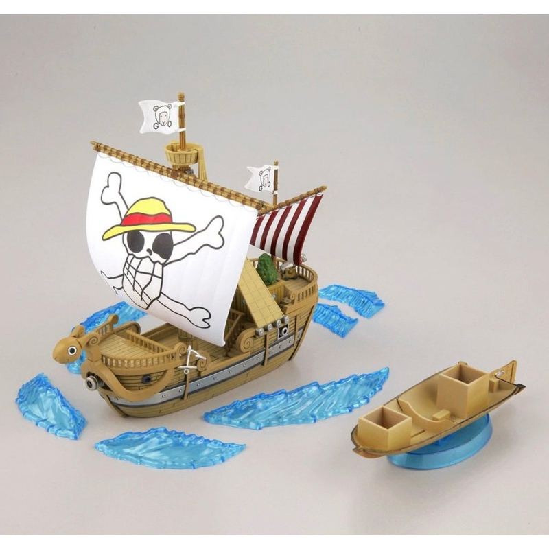 Mô hình lắp ráp tàu One Piece Going Merry Gold+ tặng 1 hình xăm dễ thương bất kỳ