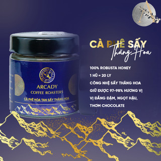 Cà phê hòa tan sấy thăng hoa - 100% nguyên chất