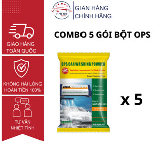 Combo 5 Gói Bột Rửa Xe Không Chạm OPS - Chăm Sóc Xe Hơi Dễ Dàng, Không Cần Chà Xát