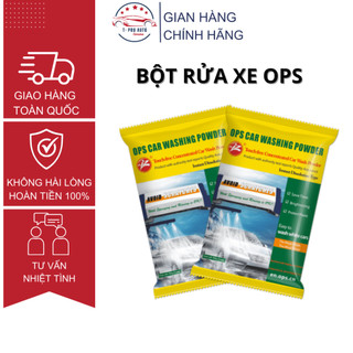  Bột Rửa Xe Không Chạm OPS Cao Cấp - Vệ Sinh Xe Tiết Kiệm Thời Gian - Gói 500 Gram 