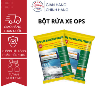 Bột rửa xe không chạm ops - giải pháp làm sạch hiệu quả, tiết kiệm thời gian - 1 gói 500gram