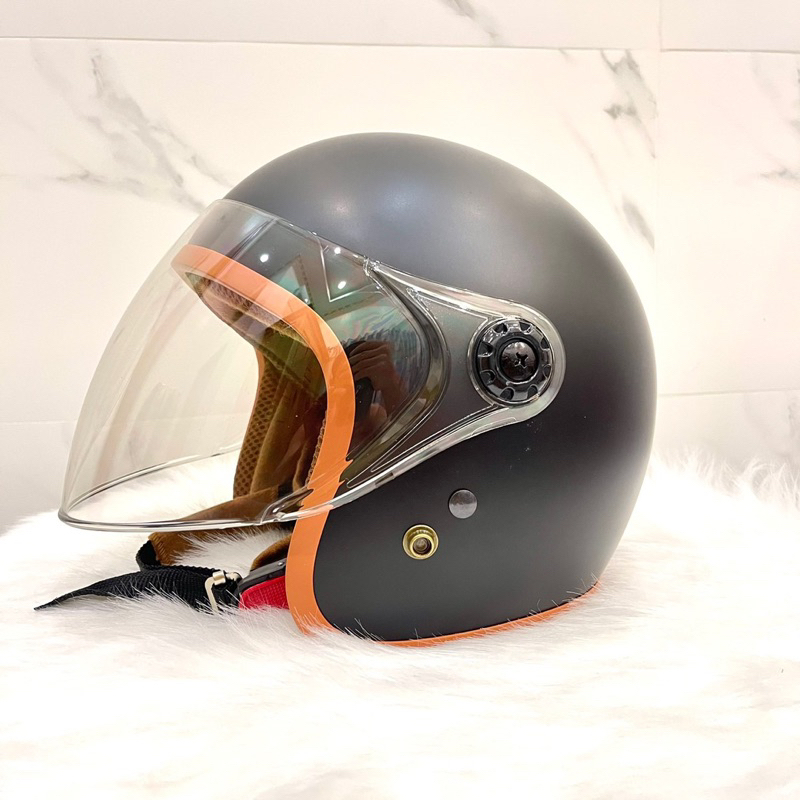 Mũ Bảo Hiểm 3/4 Kính Poc Chống Tia Uv Đi Ngày Và Đêm