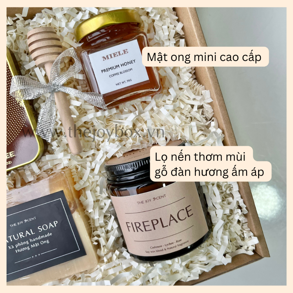 Quà tặng Giáng Sinh COMFORT & JOY - Set quà tặng sinh nhật, giáng sinh, kỉ niệm THE JOY BOX