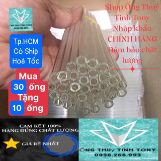 ống thuỷ tinh 3O.ống tặng1Oống