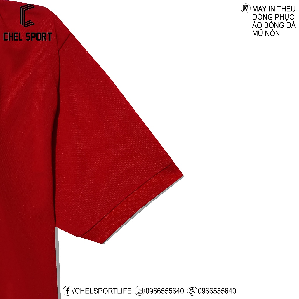 Áo polo logo thêu Liverpool