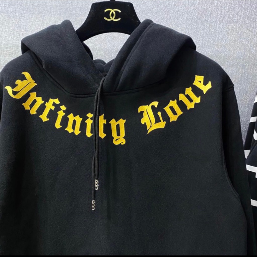 Áo Hoodie Docle Lever In Nhũ Kim Tuyến Vàng Chất Nỉ Siêu Dày , Mũ 2 Lớp Phong Cách Boy Phố Hottrend 2023