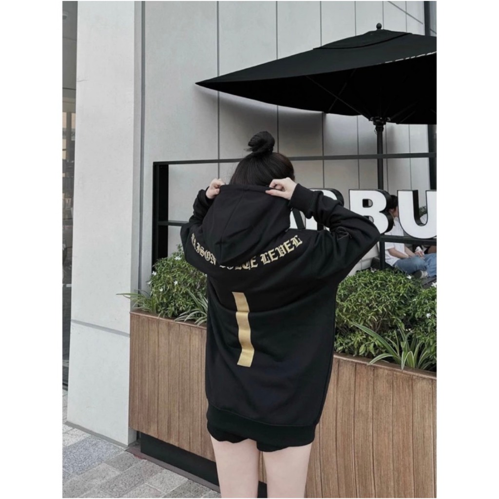 Áo Hoodie Docle Lever In Nhũ Kim Tuyến Vàng Chất Nỉ Siêu Dày , Mũ 2 Lớp Phong Cách Boy Phố Hottrend 2023