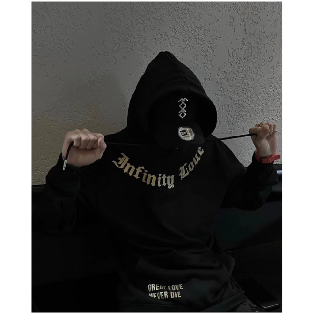 Áo Hoodie Docle Lever In Nhũ Kim Tuyến Vàng Chất Nỉ Siêu Dày , Mũ 2 Lớp Phong Cách Boy Phố Hottrend 2023