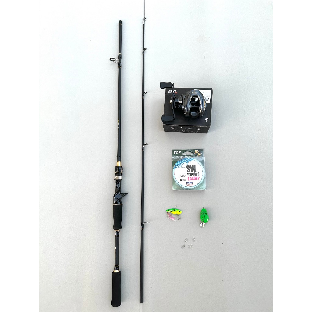  Combo Cần Lure Diaiwaa Nội Địa Máy Ngang Cemreo Tay Trái 