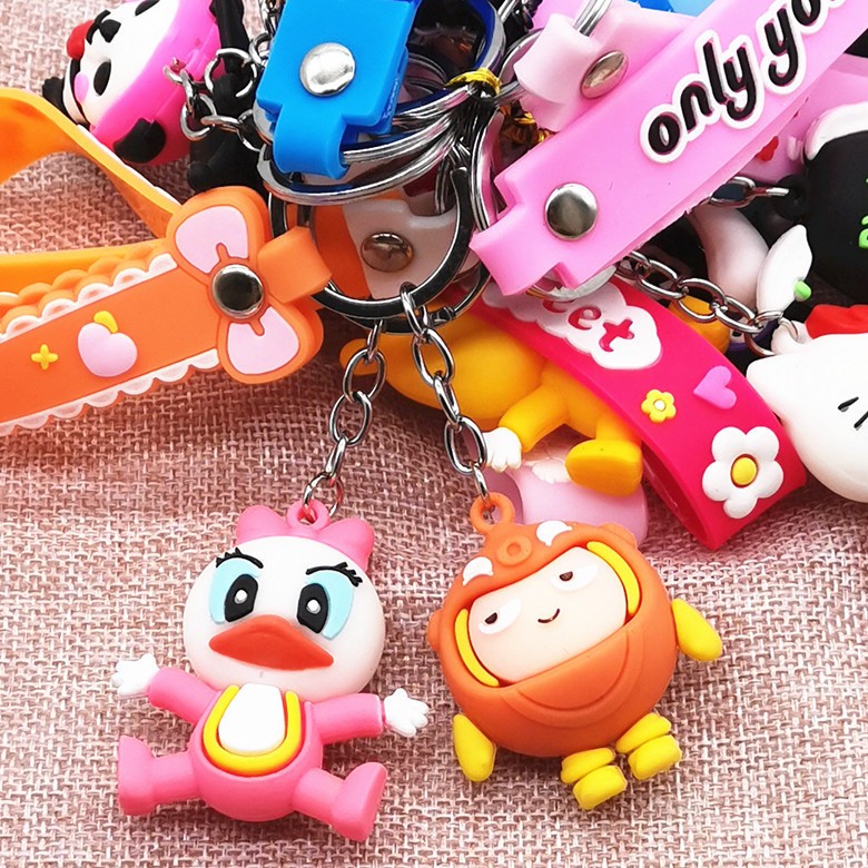 Combo 10 chiếc móc khóa nhân vật hoạt hình anime đủ kiểu