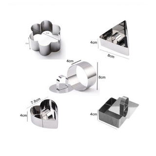 khuôn ring mouse có nắp 8cm