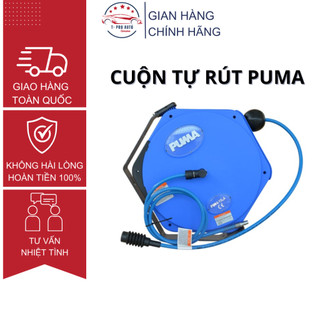  Dây hơi tự rút Puma siêu bền cho garage - độ bền cao  tiện lợi cho nhà xưởng trung tâm chăm sóc xe 