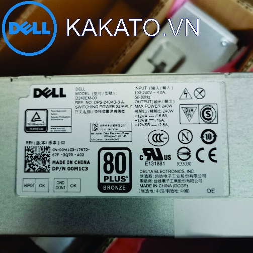 Nguồn DELL 3050 5050 7050 3252 3267 3268 3660 3667 3668 3669 3470 3681 BH 12 Tháng