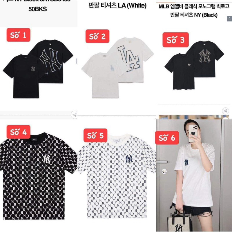 Áo thun MLB chính hãng săn sale