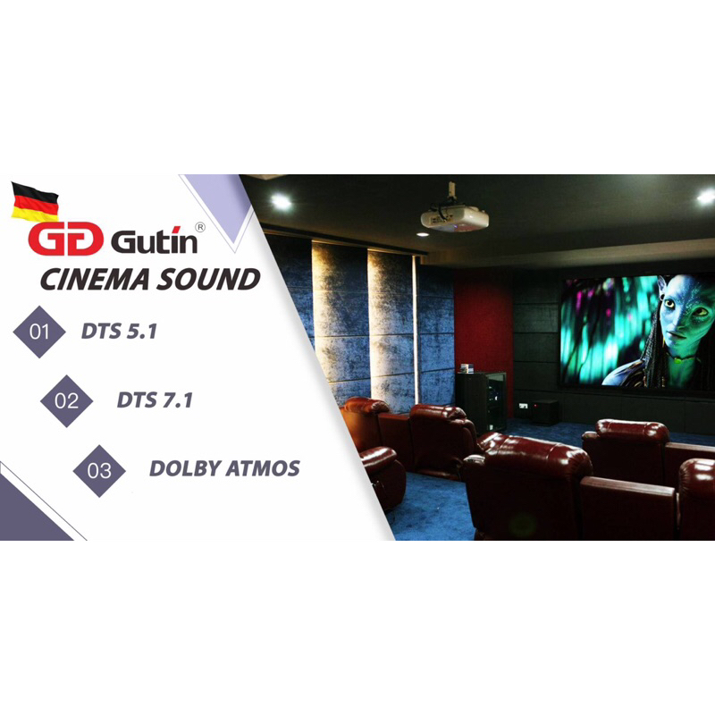 Micro không dây cao cấp GUTIN GMS-900E  LITE