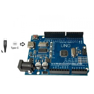 Mạch arduino uno r3 chip dán có kèm cáp