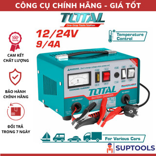 Máy sạc bình ắc quy xe máy ô tô 12v/24v total tbc1601